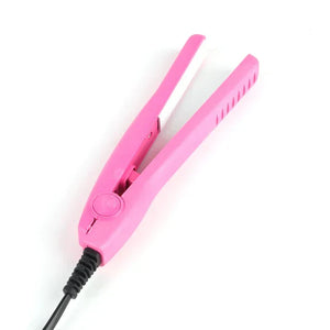 Pink hair styler